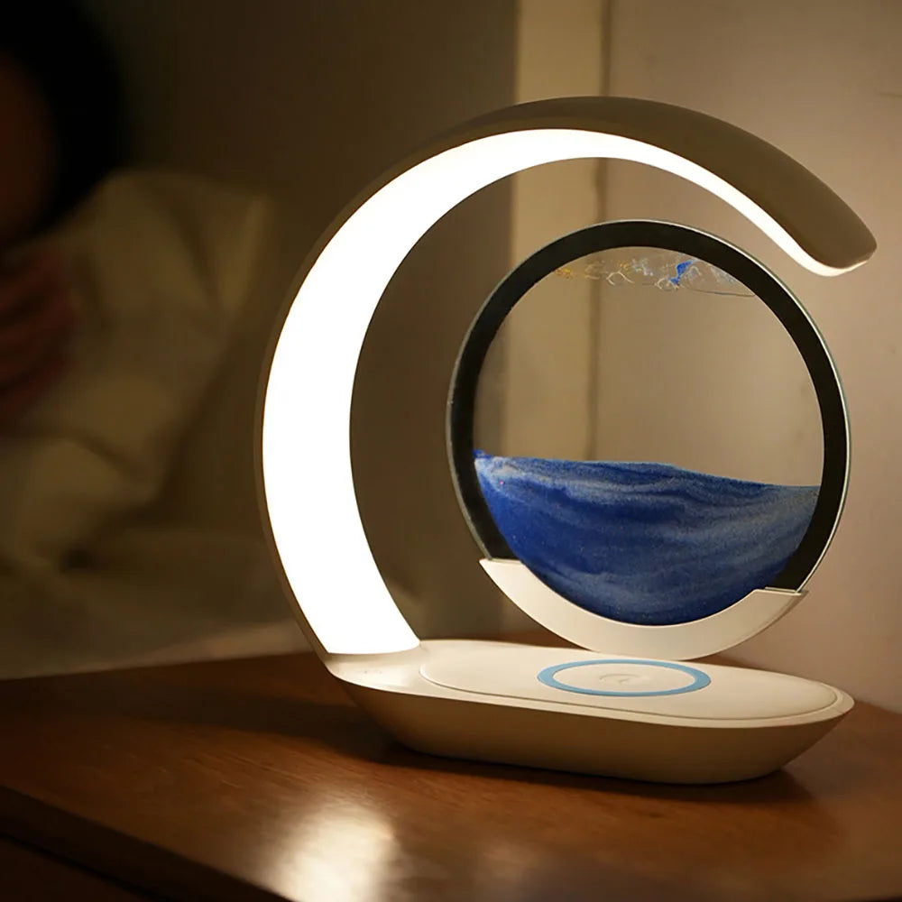 Levitating Sands LED Charging Lamp