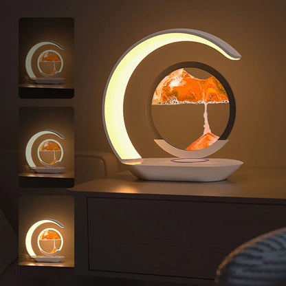 Levitating Sands LED Charging Lamp