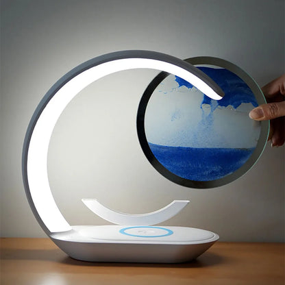 Levitating Sands LED Charging Lamp