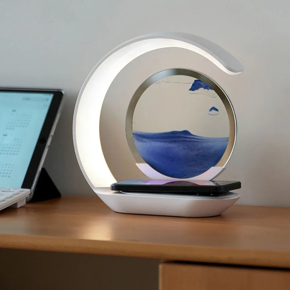Levitating Sands LED Charging Lamp